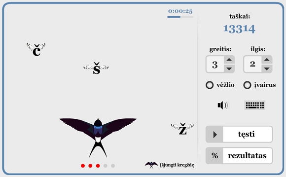 A swallow microgame